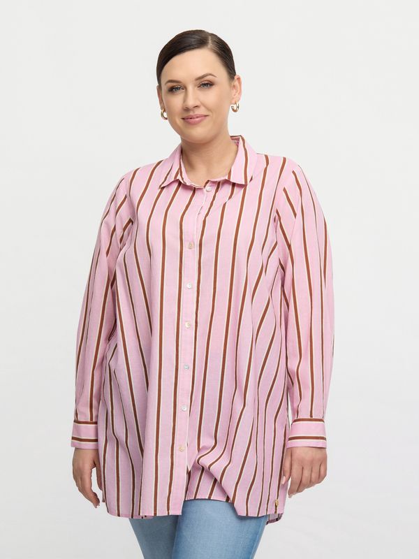 ARIA SHIRT 617 Soft Pink Mix