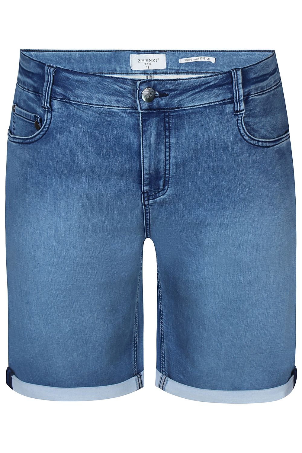 Zh-Step 106-Step Fit Pants June Blue Denim Wash