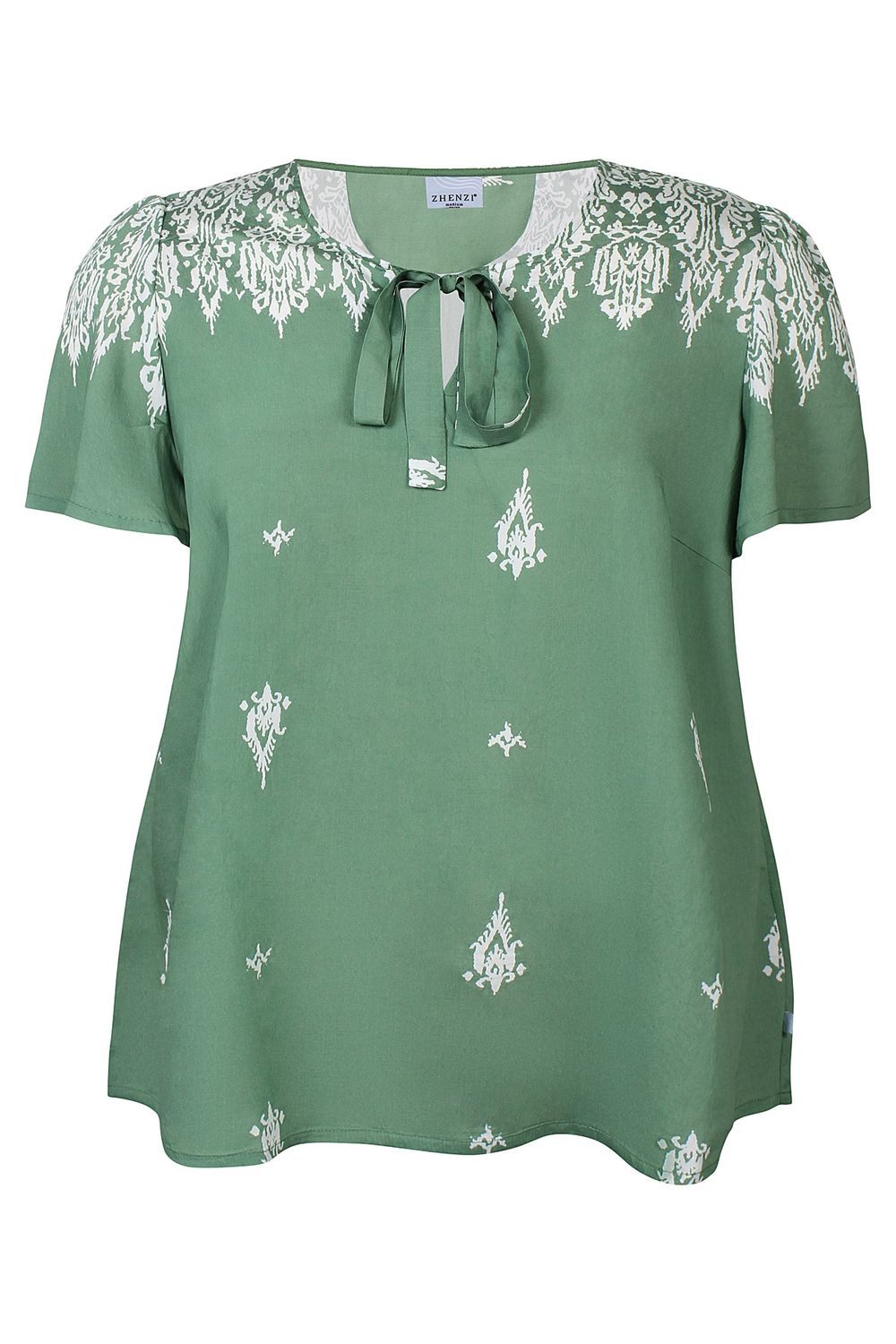 Zh-Emely 1292-Blouse S/S Cactus green