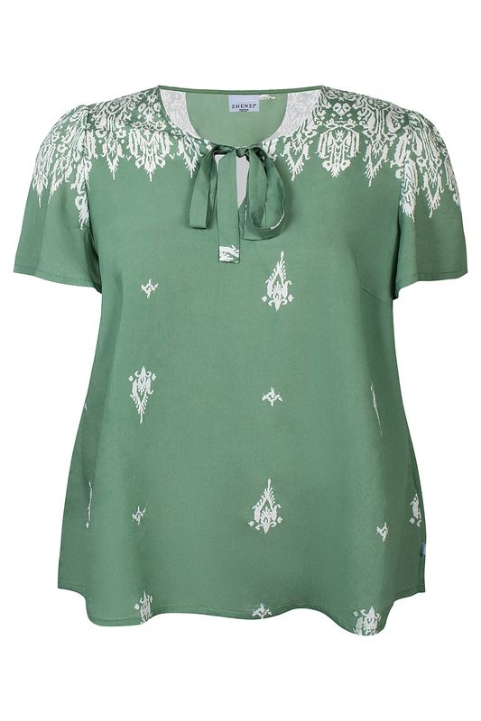 Zh-Emely 1292-Blouse S/S Cactus green