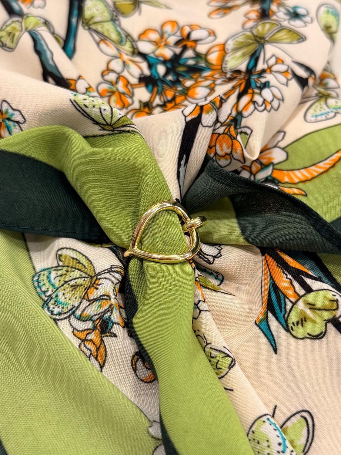 Sjaalclip 'Televizier Ring', Size: Goud