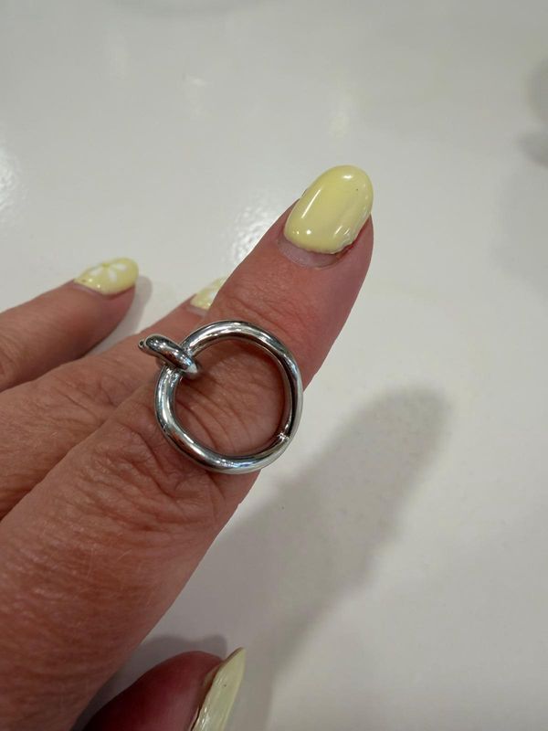 Sjaalclip 'Televizier Ring'
