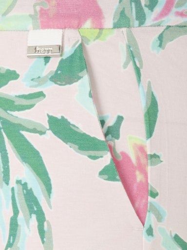 Broek zacht roze bloem  657