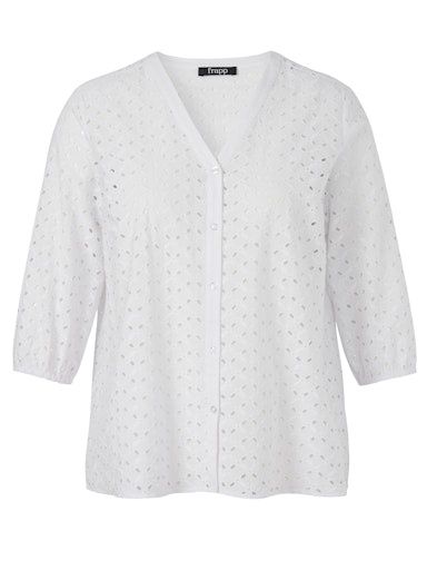 Blouse brouderie wit 994