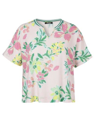 Blouse bloem roze 657