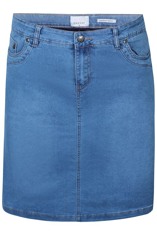Zh-Sian 335-Skirt Zack denim wash