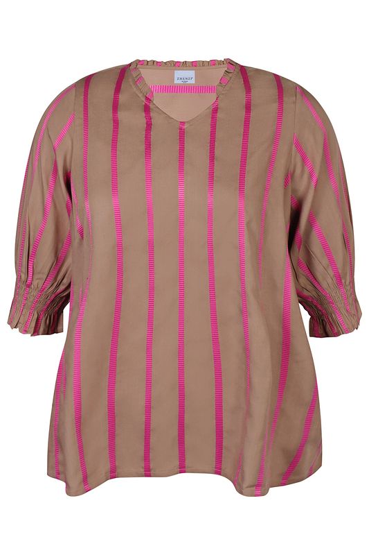 Zh-Janis 1383-Blouse Rose violet