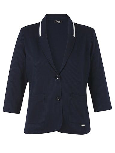 Blazer jasje donker blauw kort 2653749