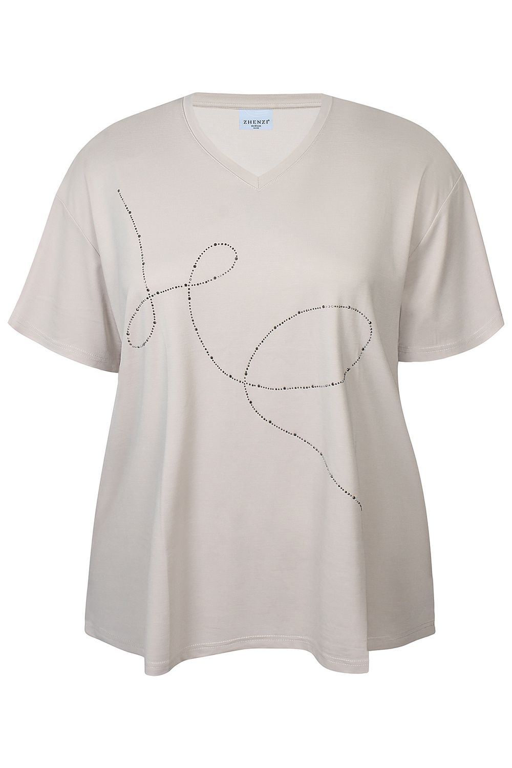 Zh-Helen 1351-T-shirt chateau