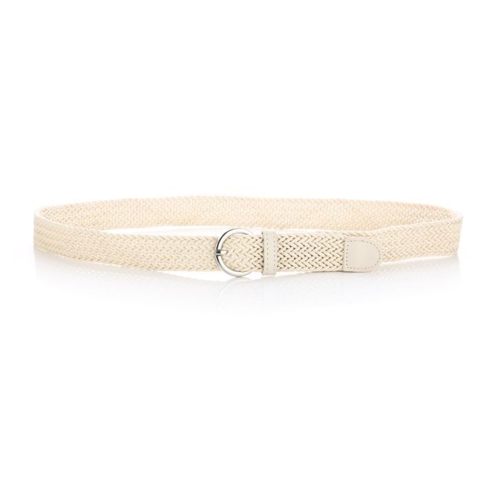 Riem gevlochten Beige
