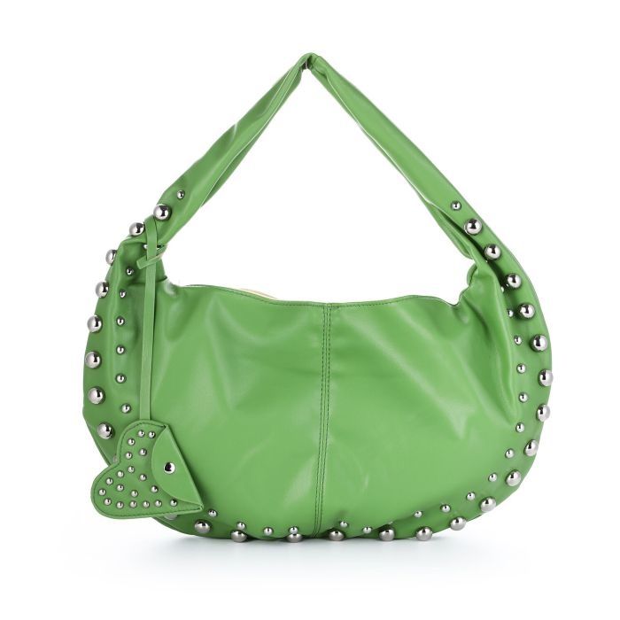Tas groen met studs