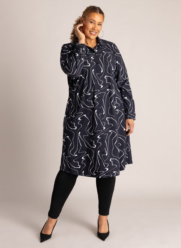 Jurk Nina Black Multi 9000696