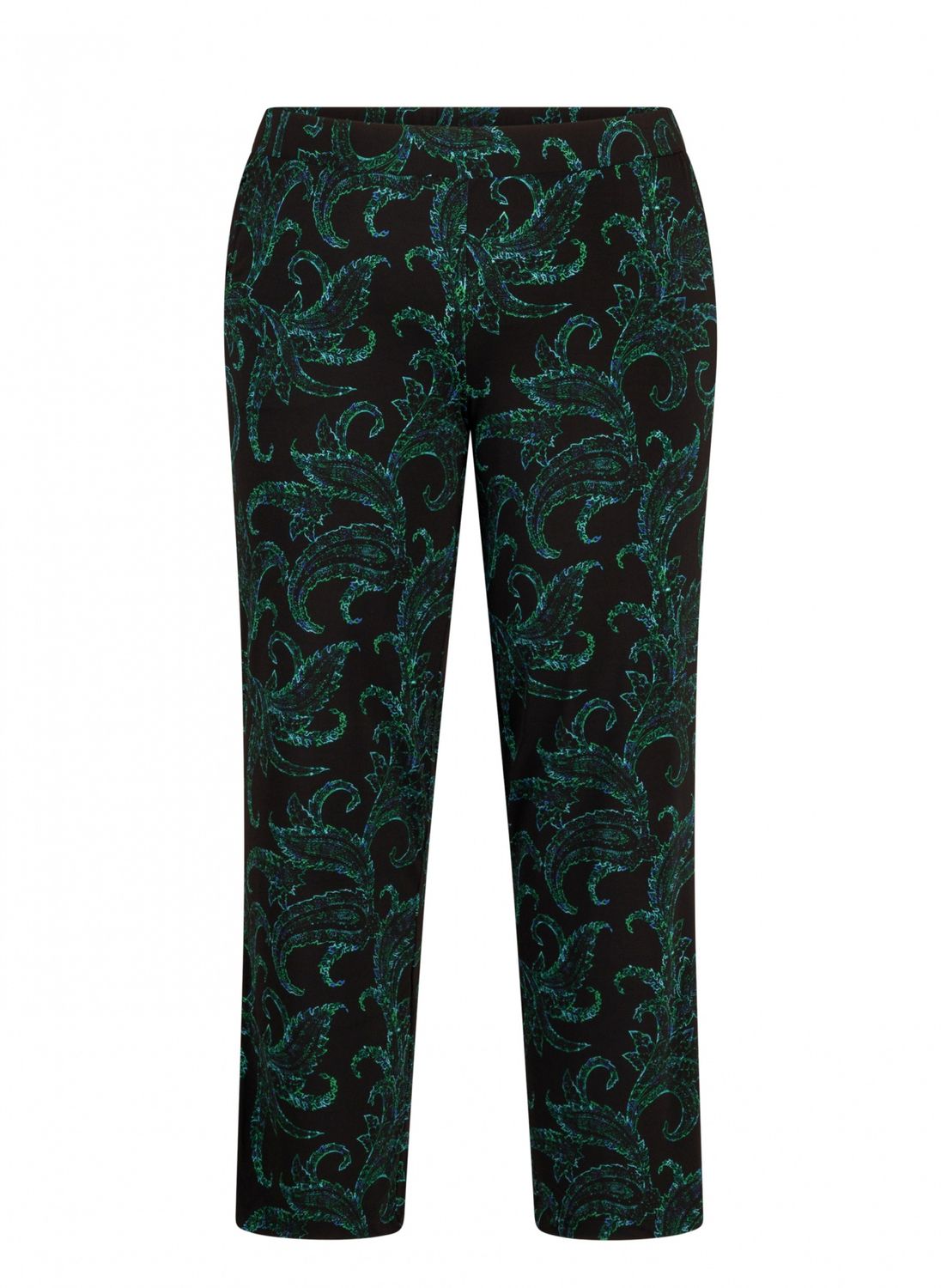 Broek Noralie Petrol multi 9000703