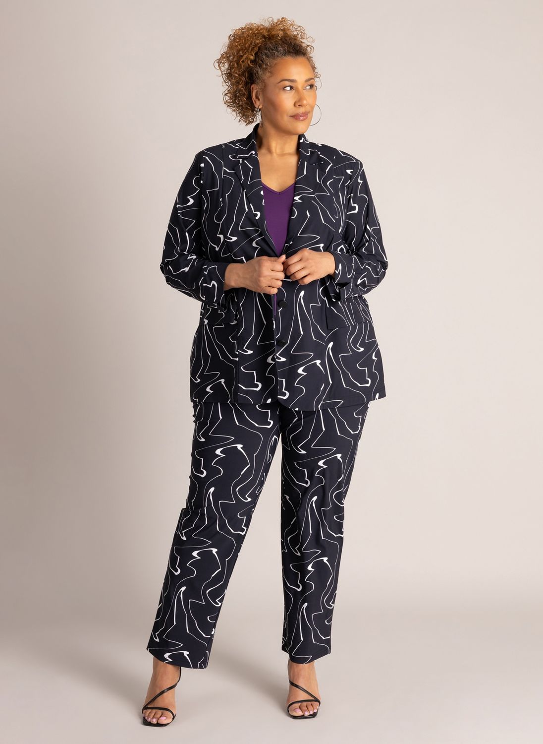 Broek Nora Black Multi 9000695
