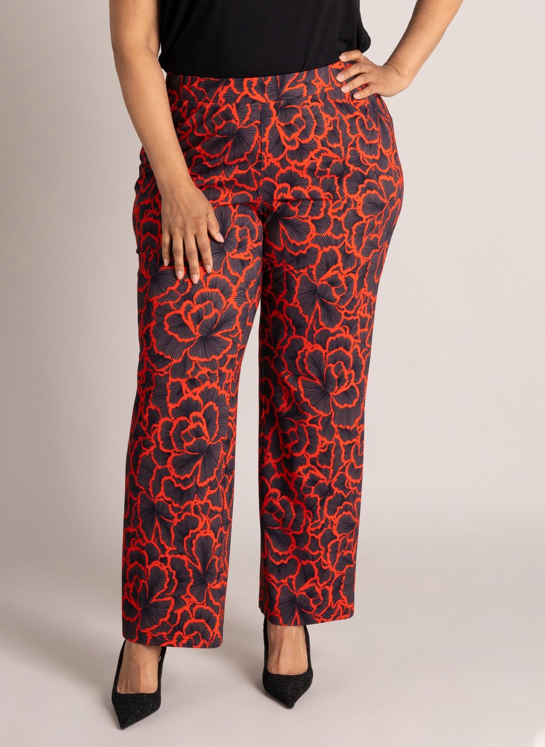 Broek Novalee Black Multi Colour 9000728