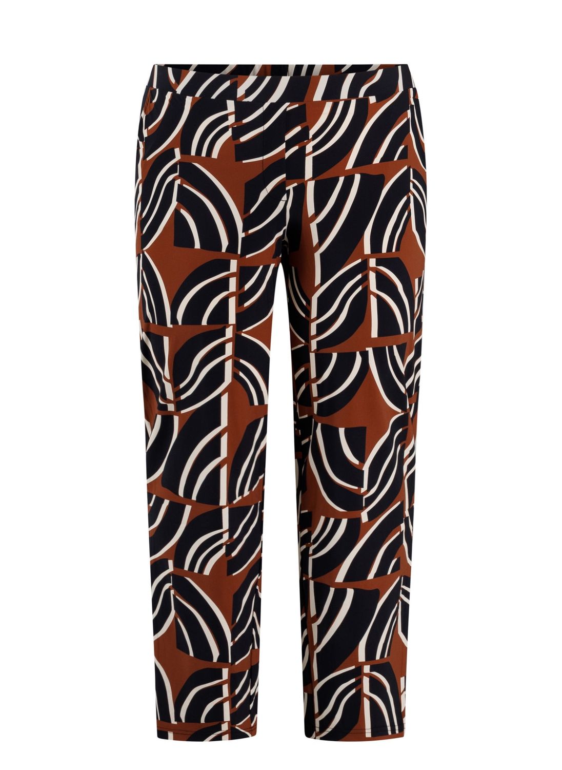 Broek Mirthe Brown/Multi-Colour 9000737
