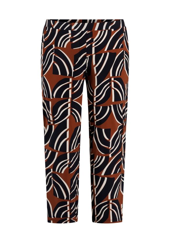 Broek Mirthe Brown/Multi-Colour 9000737