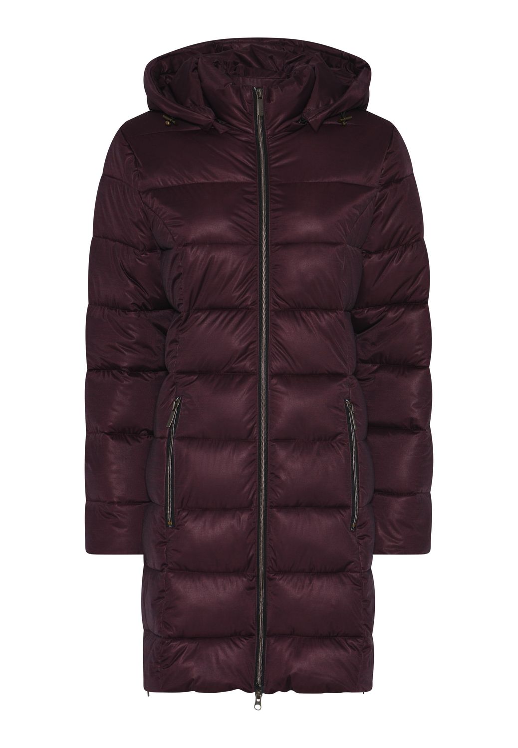 2-Way Stretch Jacket fake fur Dk Wine