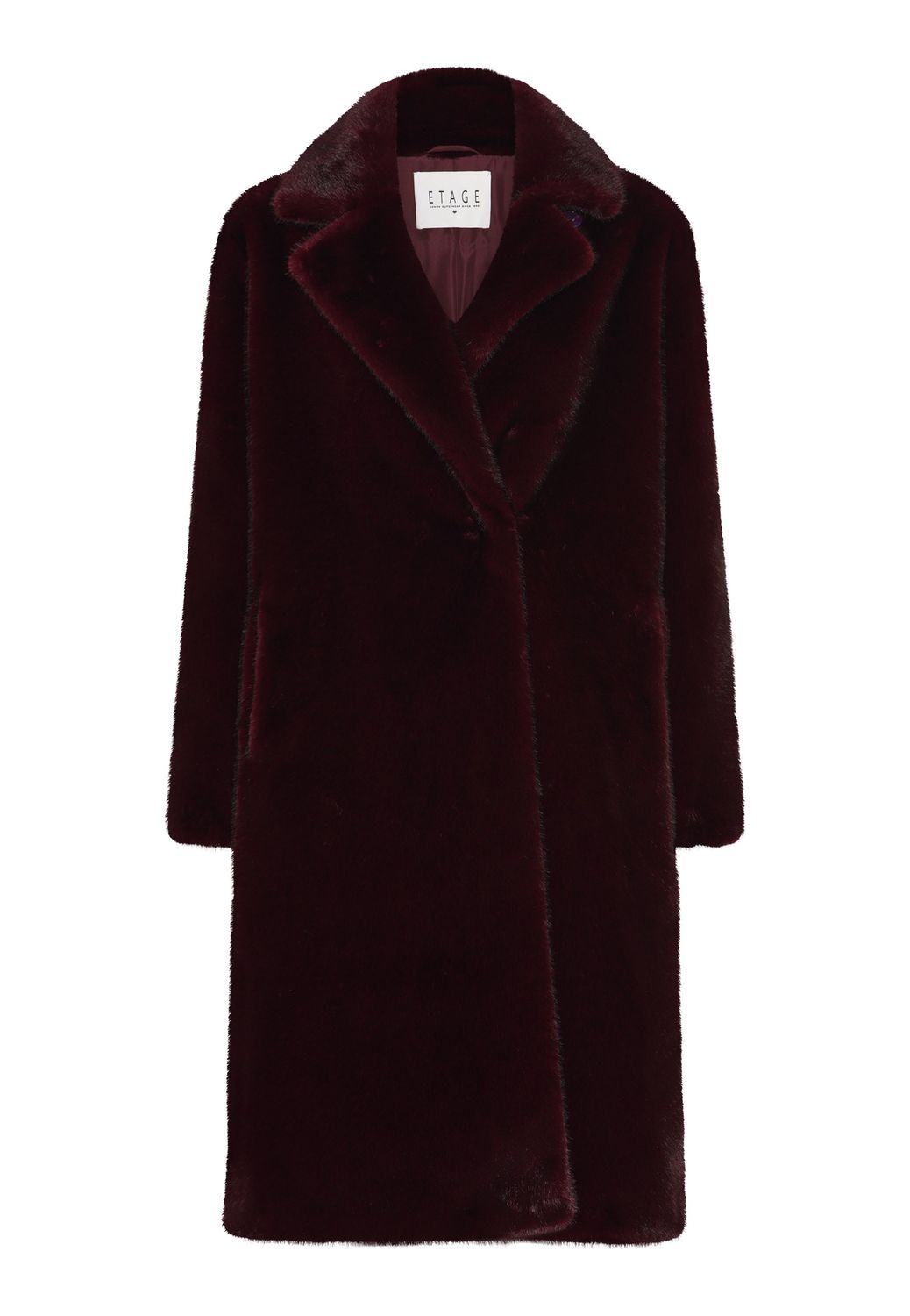 Fake Fur Coat Bloom