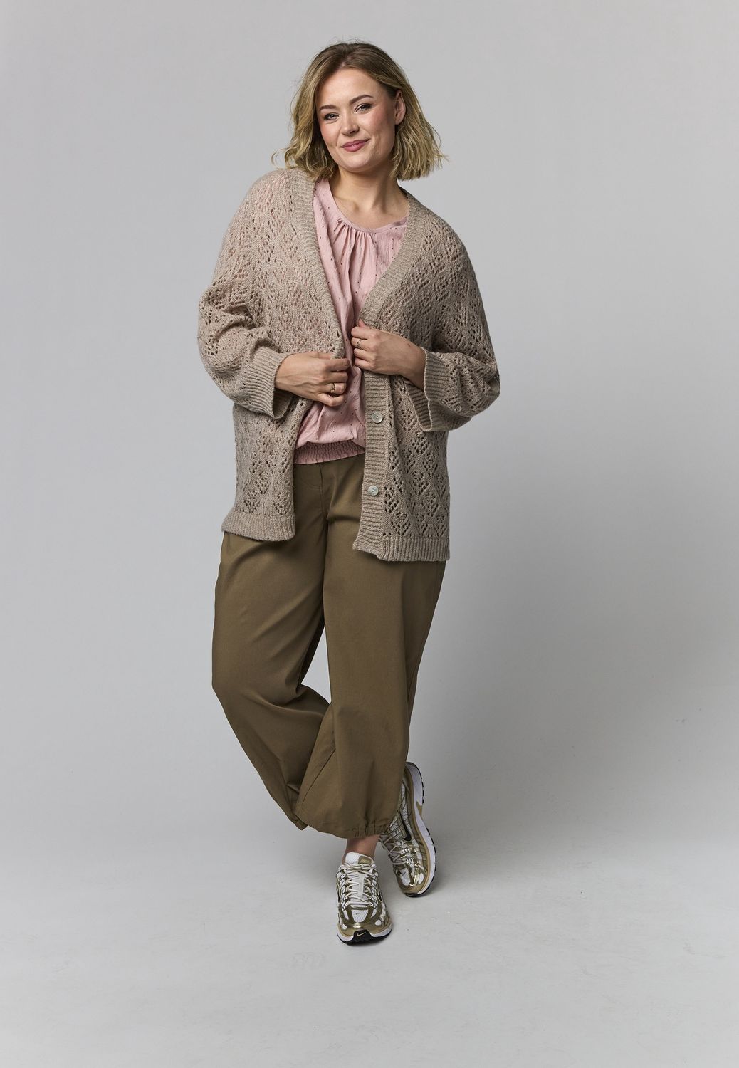 GVilda knit cardigan Sand