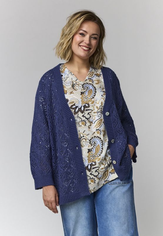 GVilda knit cardigan Blue