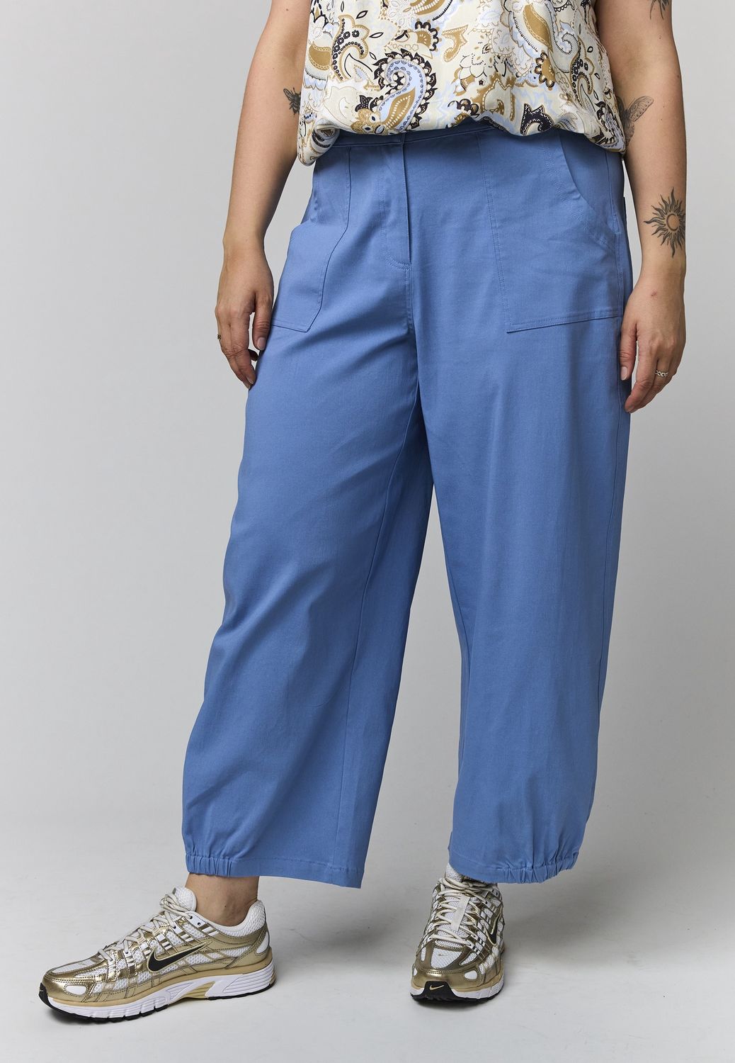 GClara Baggy pants 1 Light Blue