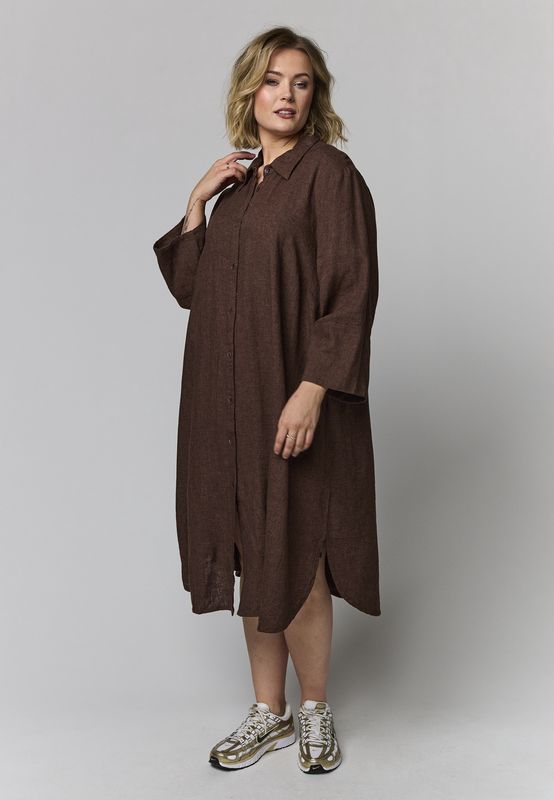GMirella Shirt dress Brown