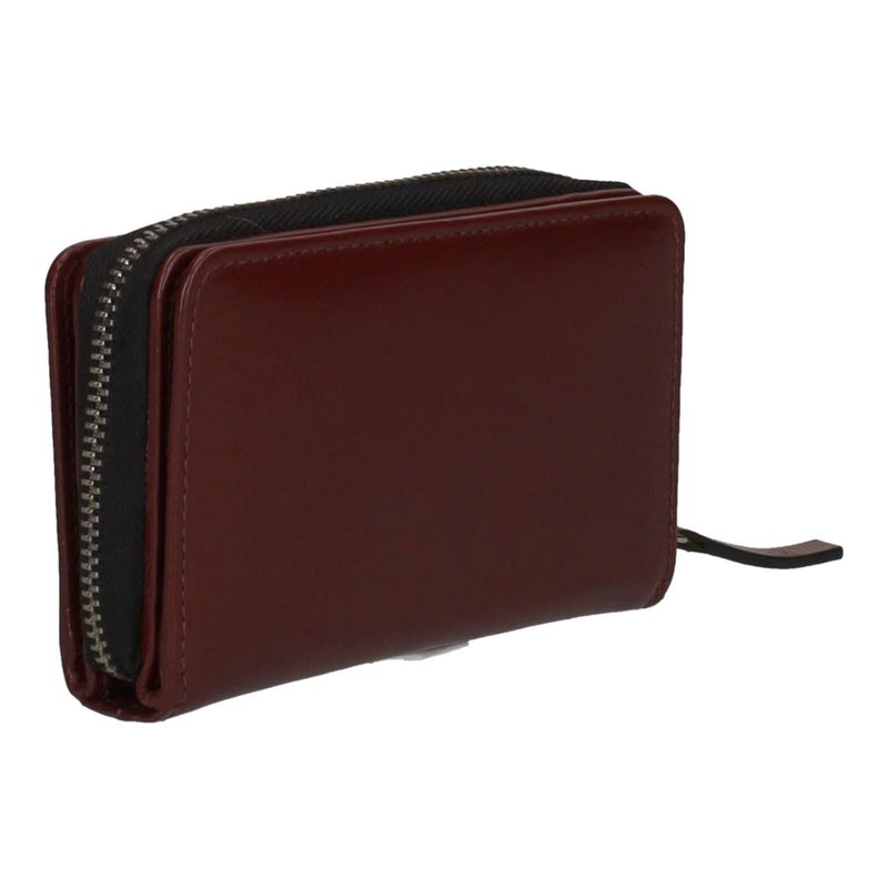 Myra Double Bifold Wallet burgundy 1