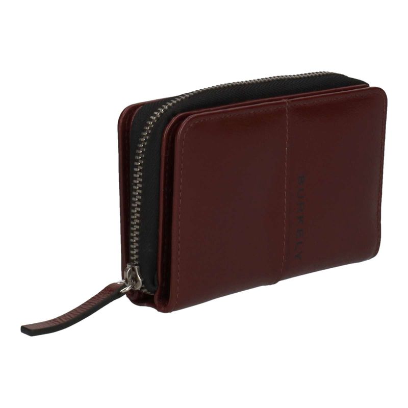 Myra Double Bifold Wallet burgundy 1
