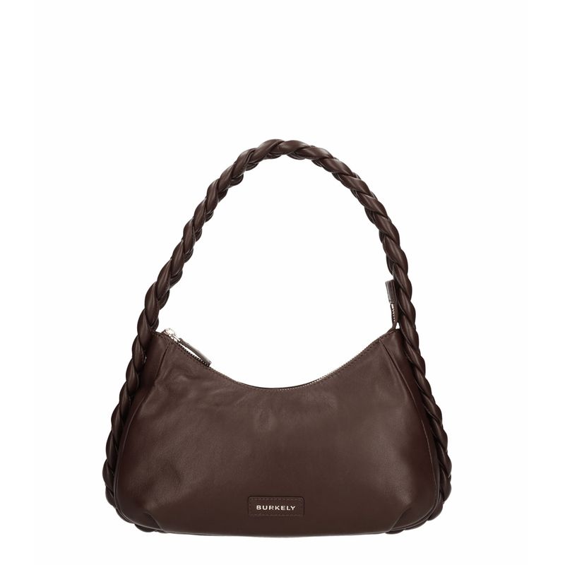 Sierra Shoulderbag burgundy vlecht