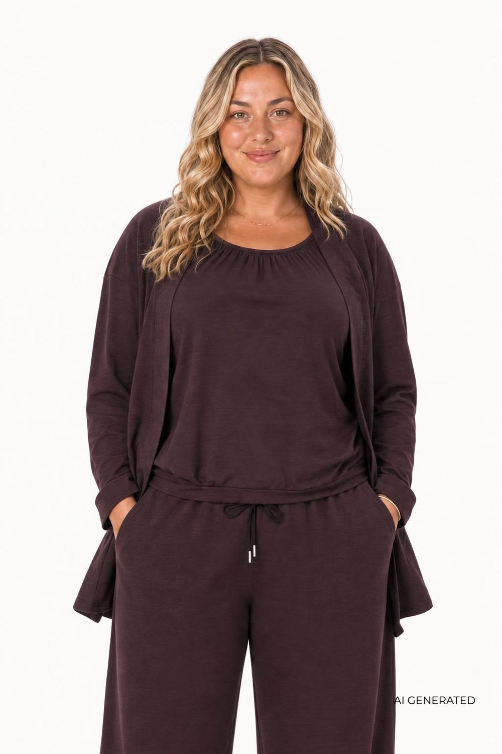 WA-SABINA 23 8980 CHOCOLATE PLUM