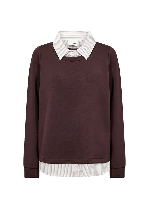 WA-SABINA 119 8980C CHOCOLATE PLUM COMBI