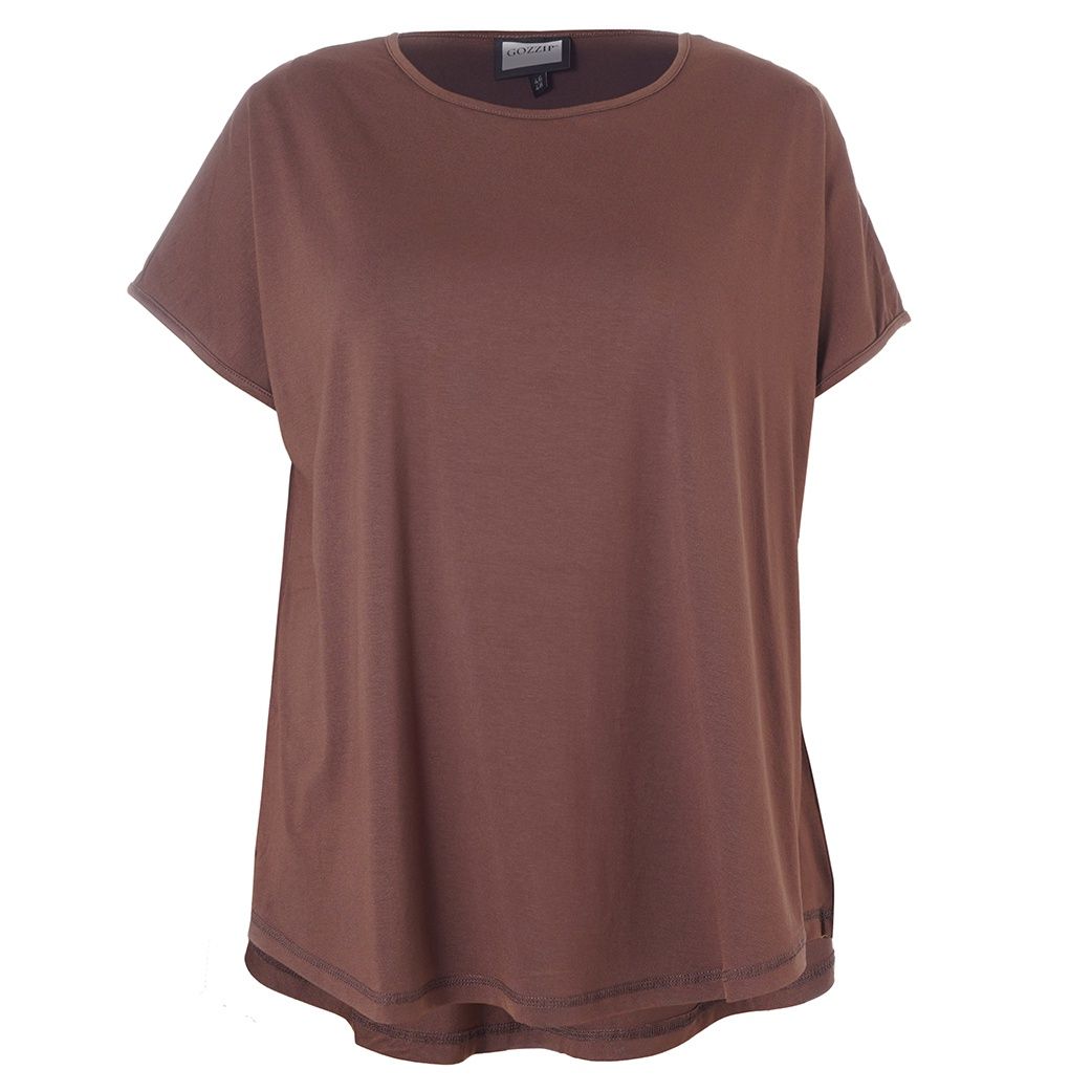GGitte T-shirt BROWN