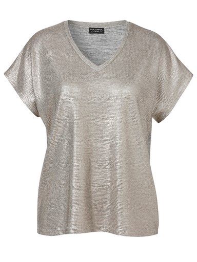 Shirt v-hals creme 2614724