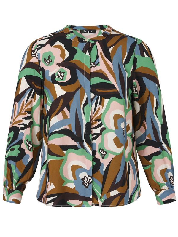 Blouse green leaf 2654667