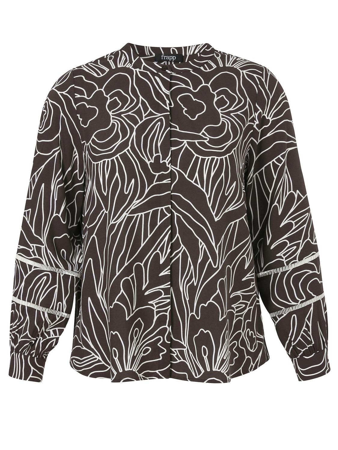 Blouse zand/zwart 2654668