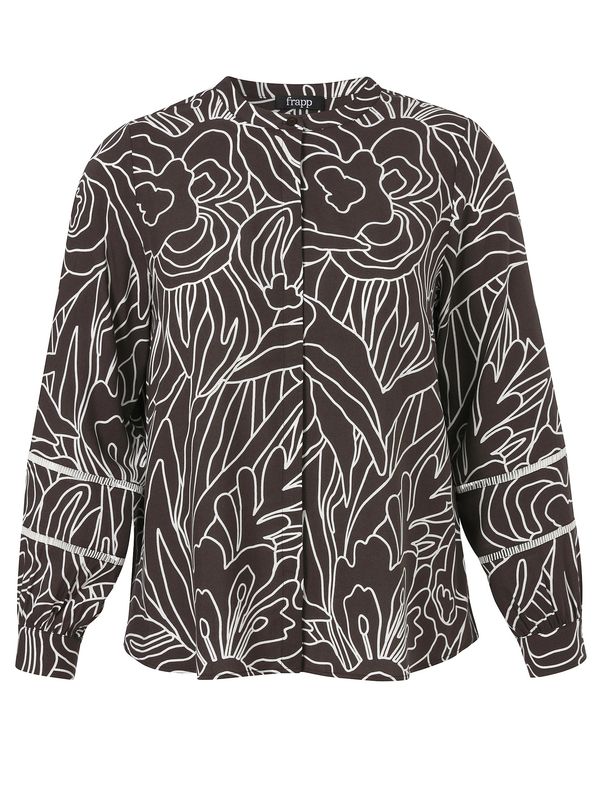 Blouse zand/zwart 2654668