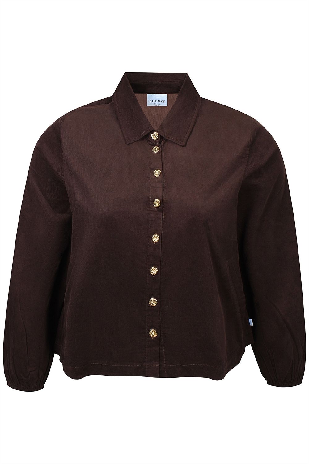 Zh-Laney 1474-Jaket Chokolade