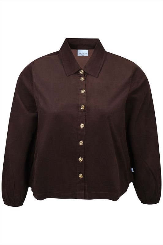 Zh-Laney 1474-Jaket Chokolade