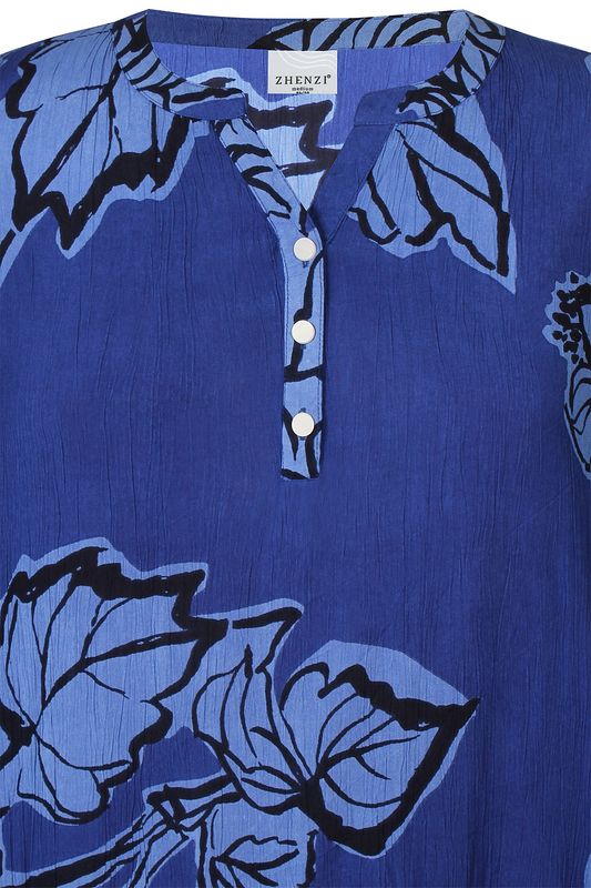 Zh-Kesha 1458-Dress Cobalt blue