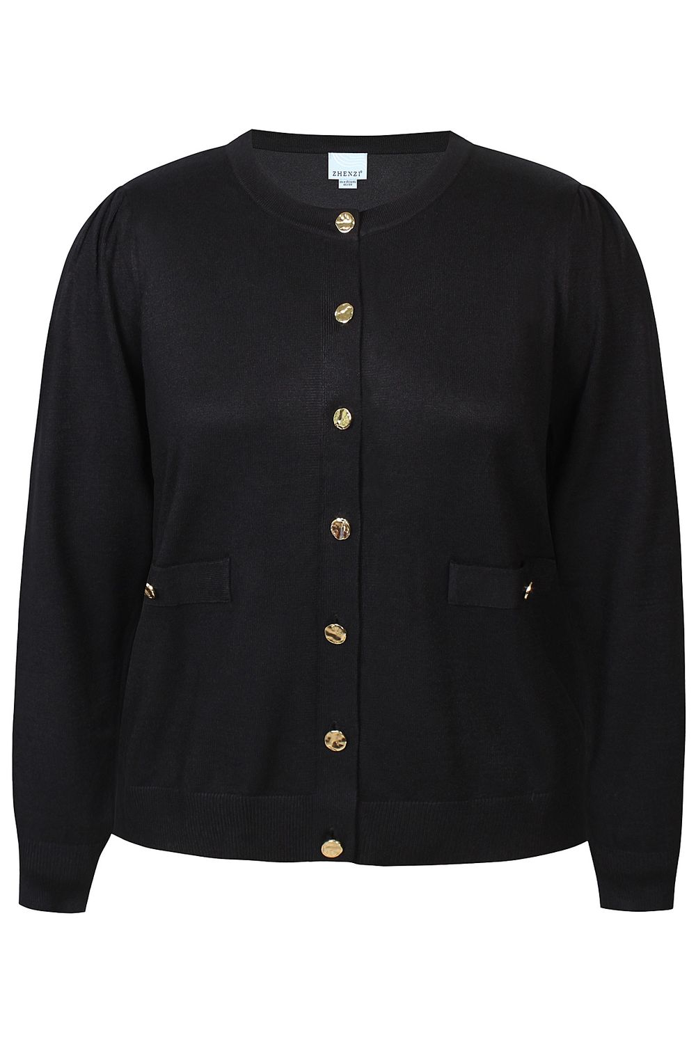 Zh-Kogle 1419-Cardigan Black