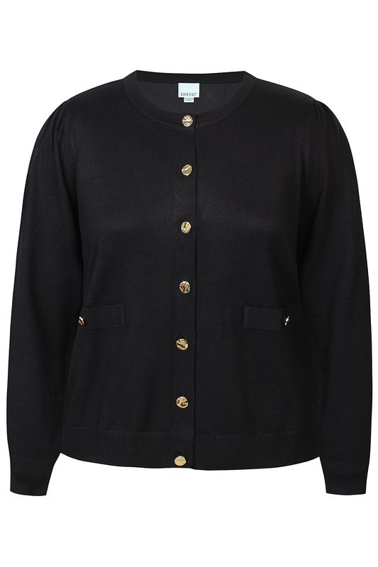Zh-Kogle 1419-Cardigan Black
