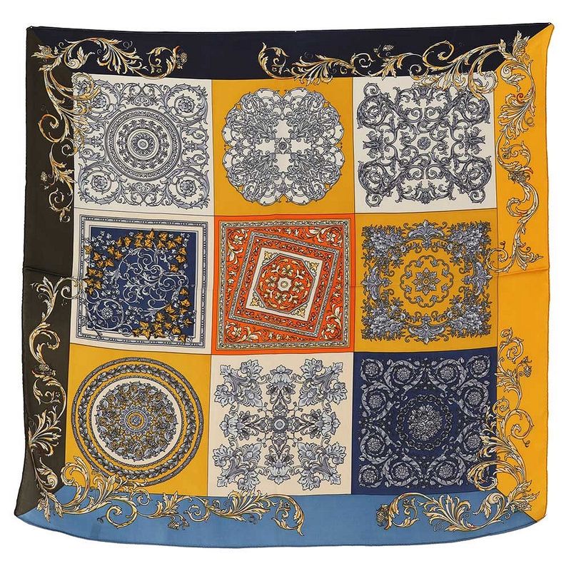 Bandana 9x vierkant oker