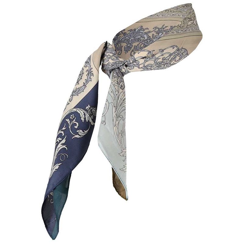 Bandana 9x vierkant denim