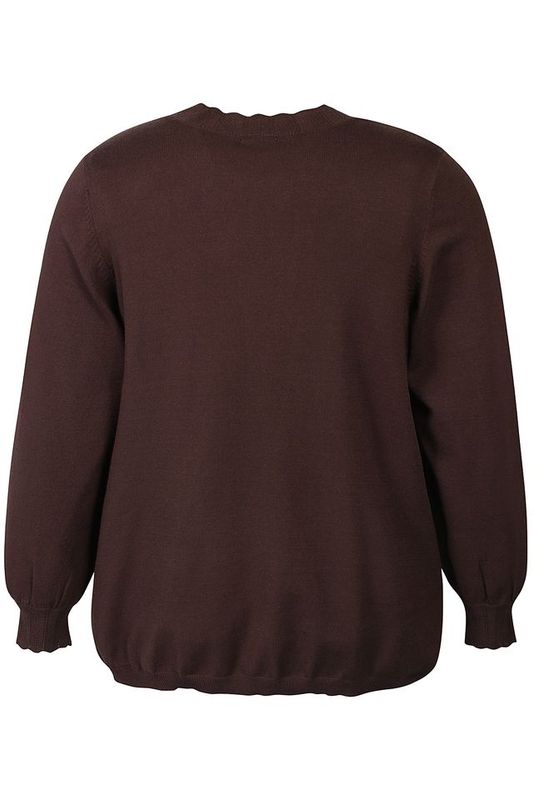 Zh-Kogle 1493 Pullover Chokolade