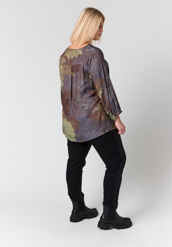 SEmmy Blouse S265830 Brown green mix