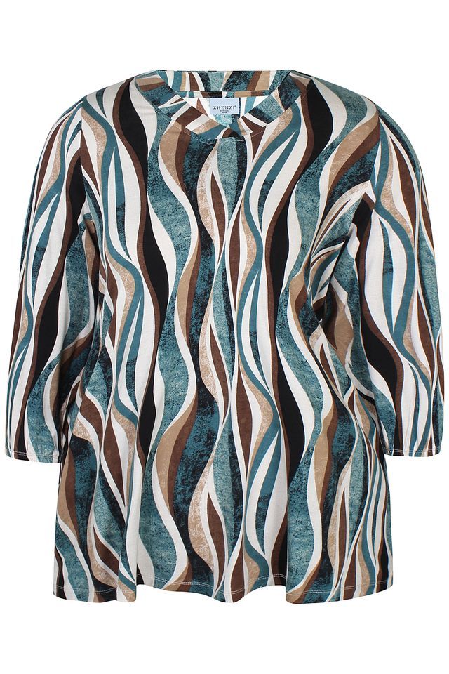 Zh-Sylva 1511 Blouse Transformative teal 201511