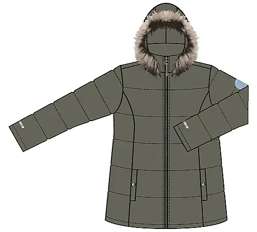Zh-Tinley 1410-Jacket Army Way 201409