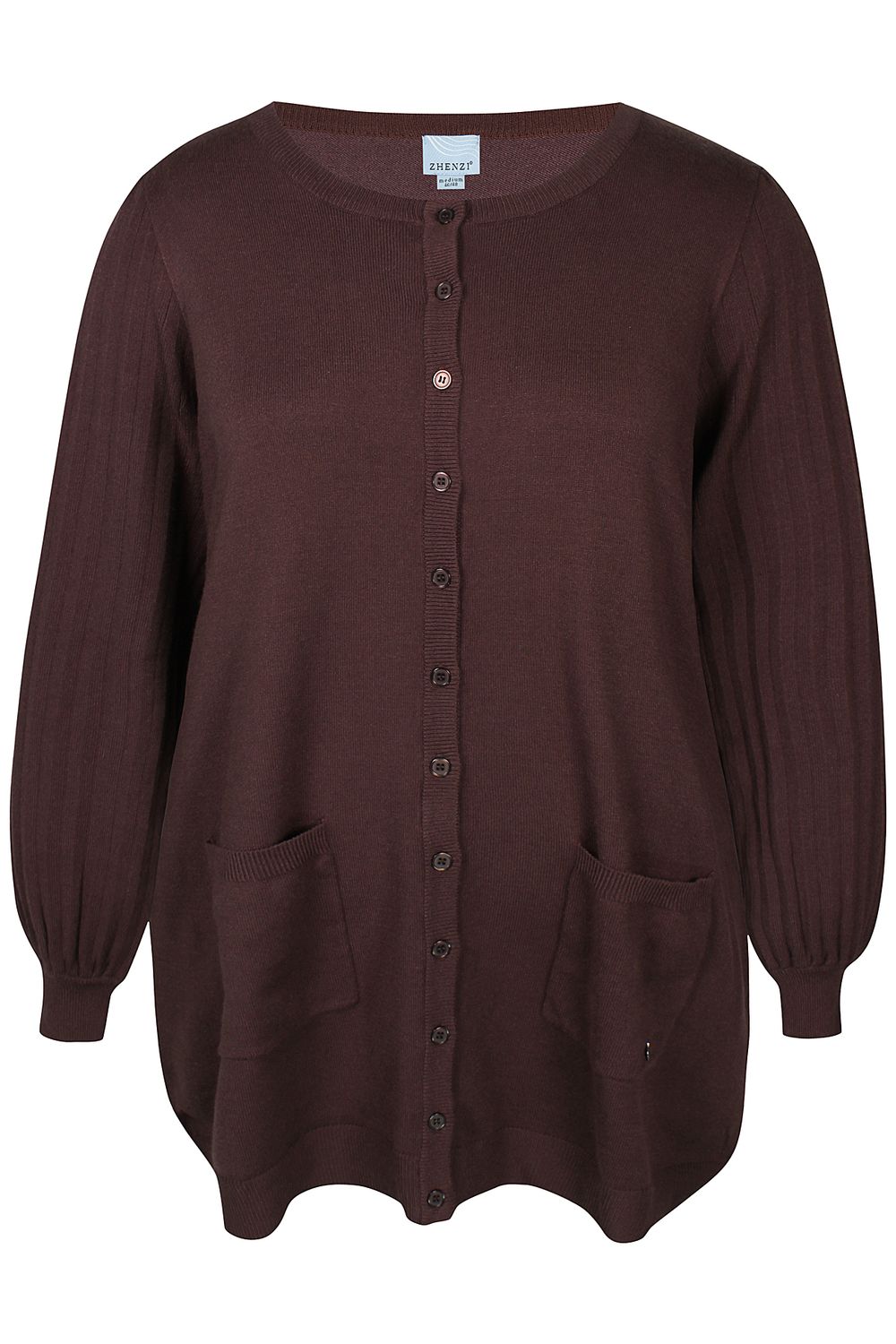 Zh-Kogle 1494 Cardigan Chokolade 201494