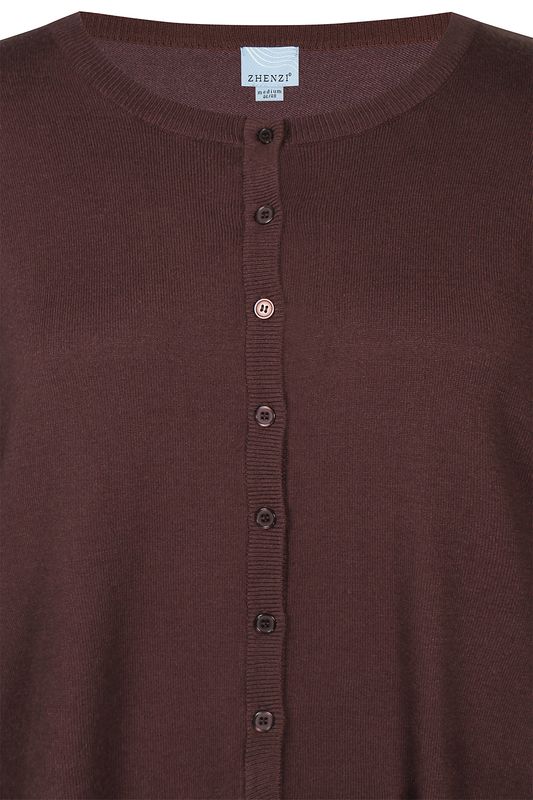Zh-Kogle 1494 Cardigan Chokolade 201494
